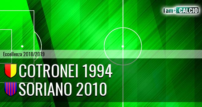 Cotronei 1994 - Soriano 2010