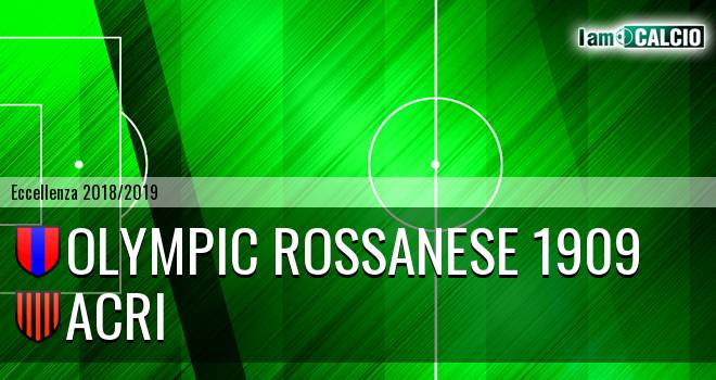 Olympic Rossanese 1909 - Acri