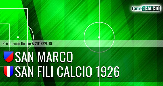 San Marco - San Fili Calcio 1926