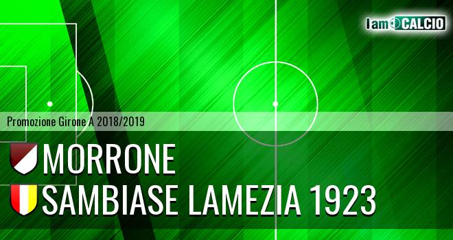 Morrone - Sambiase Lamezia 1923