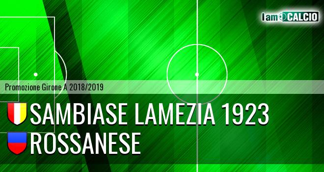 Sambiase Lamezia 1923 - Rossanese