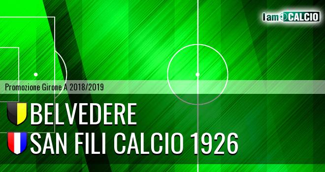 Belvedere - San Fili Calcio 1926