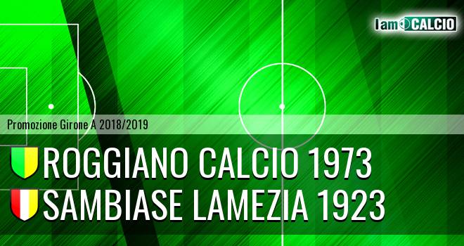 Roggiano Calcio 1973 - Sambiase Lamezia 1923