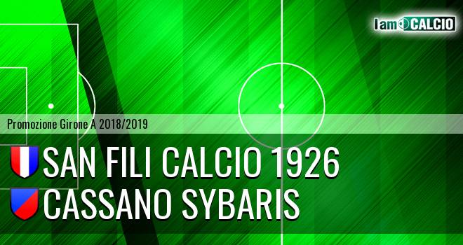 San Fili Calcio 1926 - Cassano Sybaris