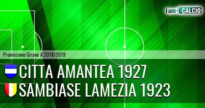 Città Amantea - Sambiase Lamezia 1923