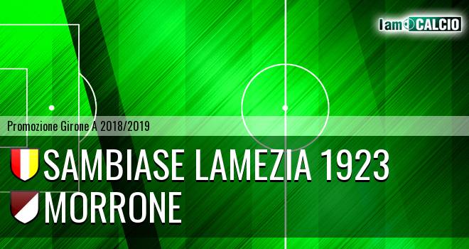 Sambiase Lamezia 1923 - Morrone