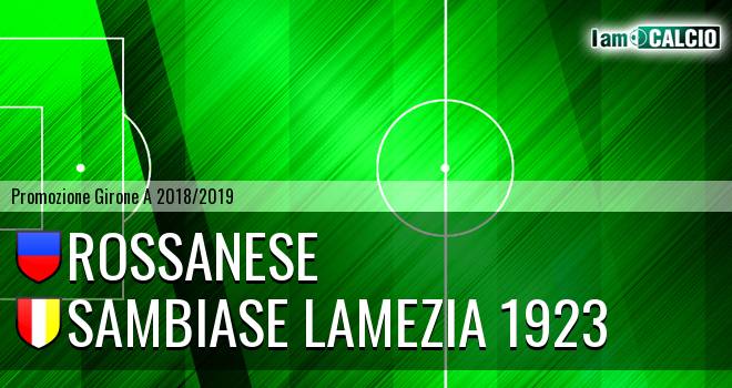 Rossanese - Sambiase Lamezia 1923