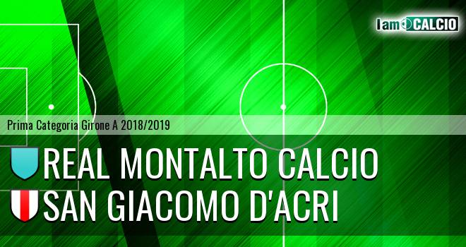 Real Montalto Calcio - N.A. San Giacomo D'Acri