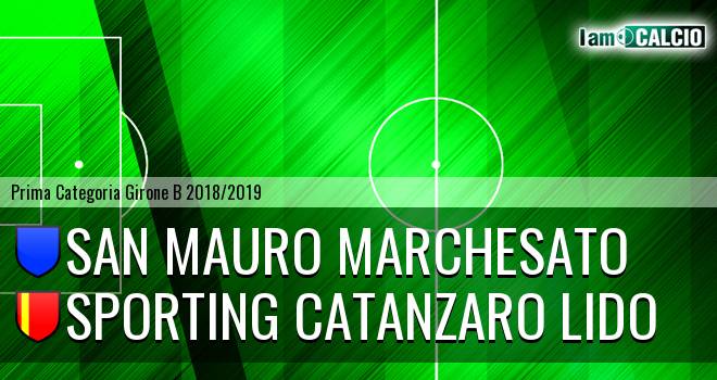 San Mauro Marchesato - Sporting Catanzaro Lido