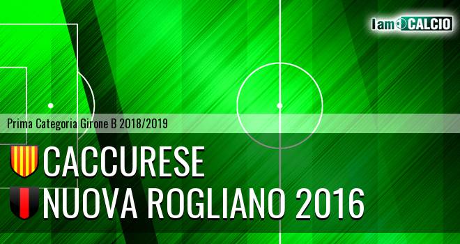 Caccurese - Nuova Rogliano 2016