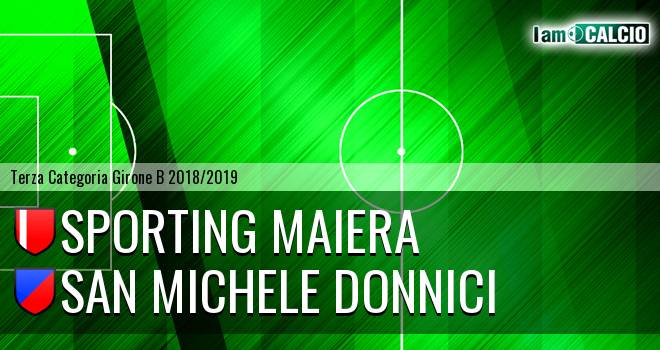 Sporting Maiera - San Michele Donnici