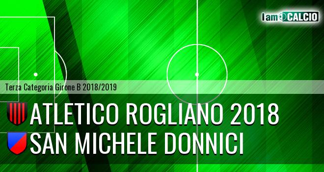 Atletico Rogliano 2018 - San Michele Donnici