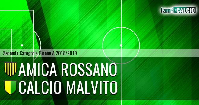 Amica Rossano - Calcio Malvito