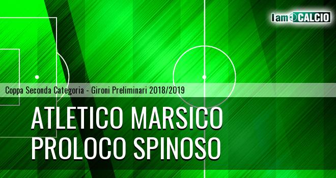 Atletico Marsico - Proloco Spinoso