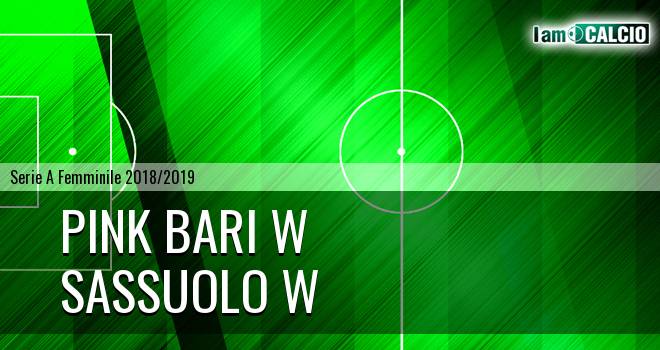 Pink Bari W - Sassuolo W