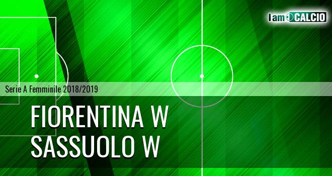 Fiorentina W - Sassuolo W