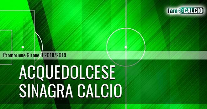 Acquedolcese - Sinagra Calcio