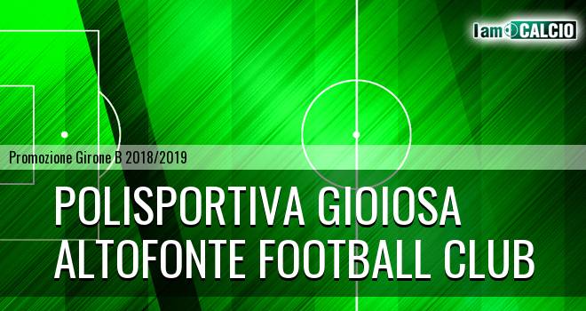 Polisportiva Gioiosa - Altofonte Football Club