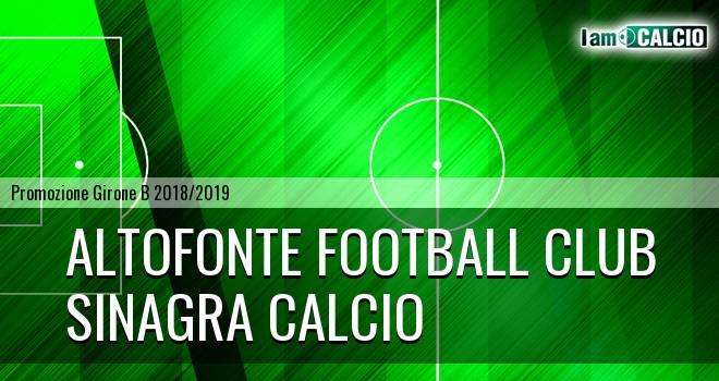 Altofonte Football Club - Sinagra Calcio