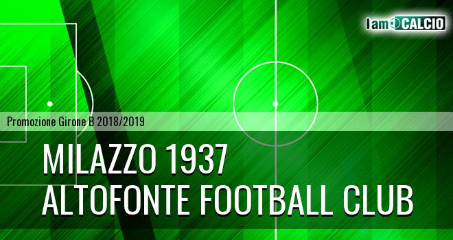 Milazzo 1937 - Altofonte Football Club