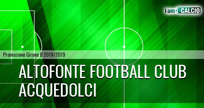 Altofonte Football Club - Acquedolci