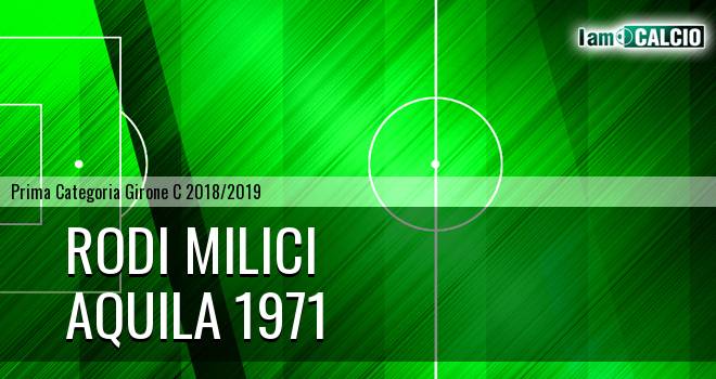 Rodi Milici - Aquila 1971