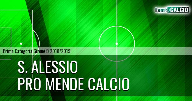 S. Alessio - Pro Mende Calcio