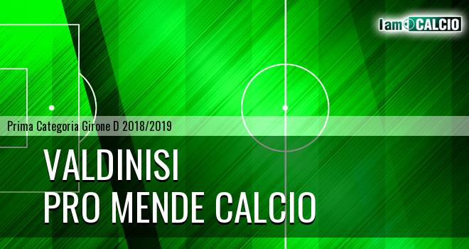 Valdinisi - Pro Mende Calcio