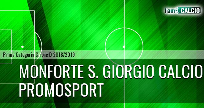 Monforte S. Giorgio Calcio - Promosport