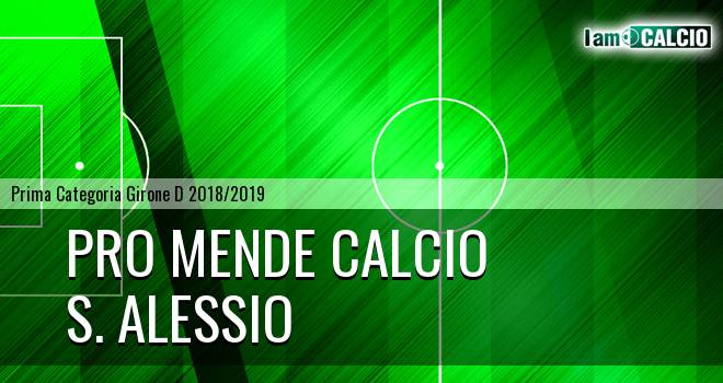 Pro Mende Calcio - S. Alessio