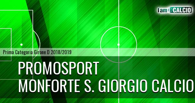 Promosport - Monforte S. Giorgio Calcio