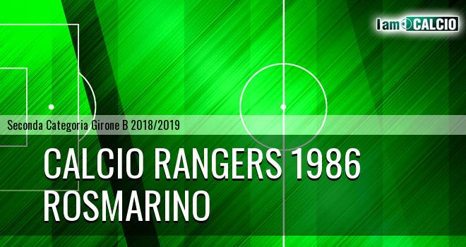 Calcio Rangers 1986 - Rosmarino