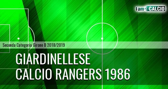 Giardinellese - Calcio Rangers 1986