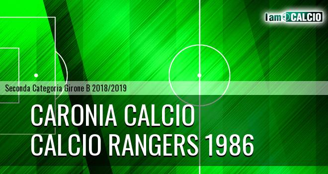 Caronia Calcio - Calcio Rangers 1986