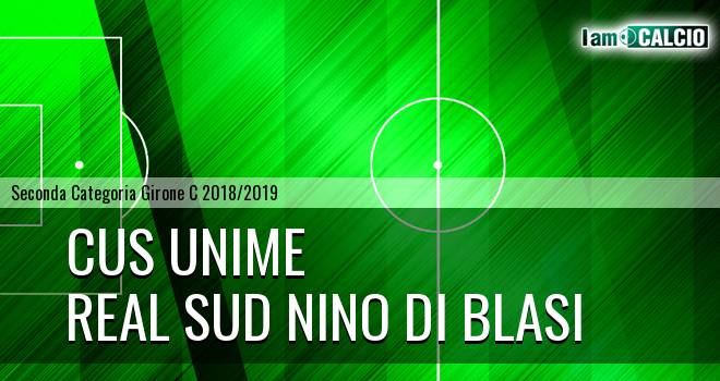 CUS Unime - Real Sud Nino Di Blasi