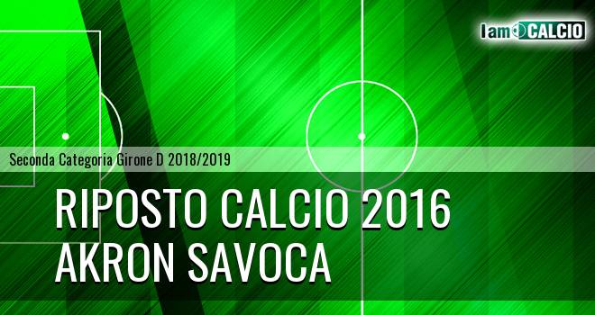 Riposto Calcio 2016 - Akron Savoca