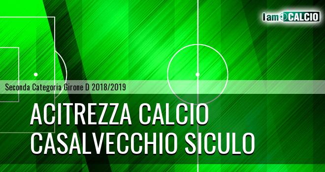 Acitrezza Calcio - Casalvecchio Siculo