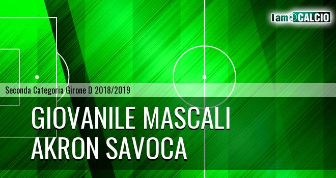 Giovanile Mascali - Akron Savoca