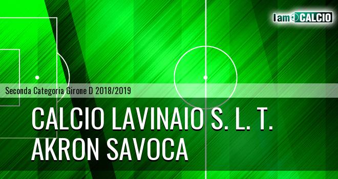 Calcio Lavinaio S. L. T. - Akron Savoca