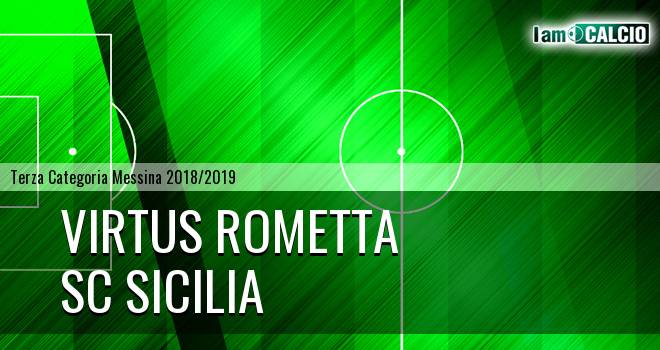 Virtus Rometta - Sc Sicilia