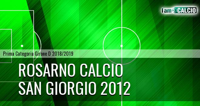 Rosarno Calcio - San Giorgio 2012