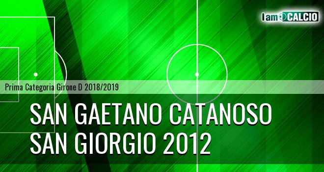 San Gaetano Catanoso - San Giorgio 2012