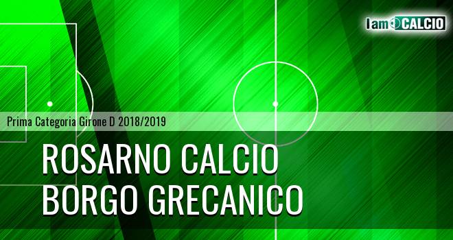 Rosarno Calcio - Borgo Grecanico