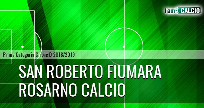 San Roberto Fiumara - Rosarno Calcio