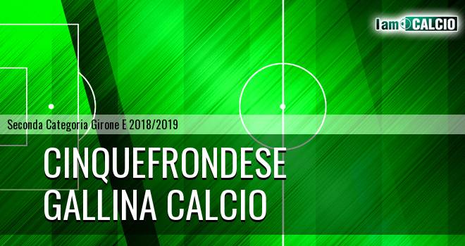 Cinquefrondese - Gallina Calcio