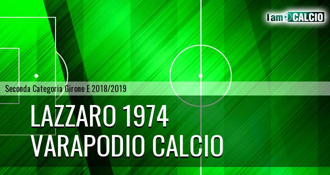 Lazzaro 1974 - Varapodio Calcio