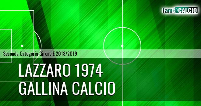 Lazzaro 1974 - Gallina Calcio