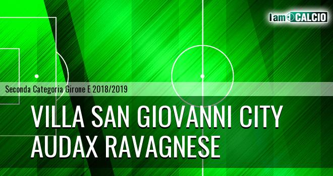 Villa San Giovanni City - Audax Ravagnese