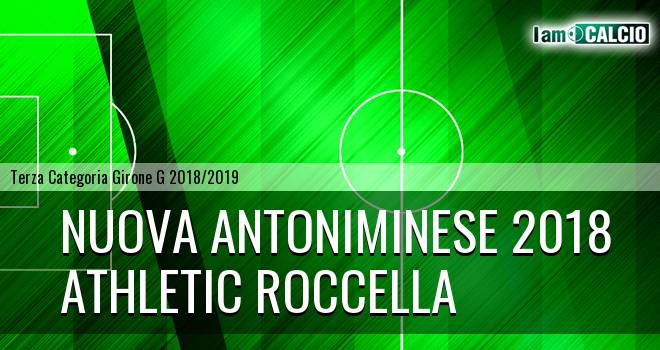 Nuova Antoniminese 2018 - Athletic Roccella