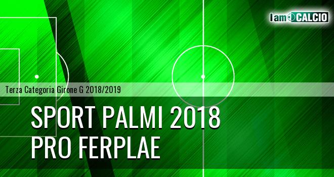 Sport Palmi 2018 - Pro Ferplae